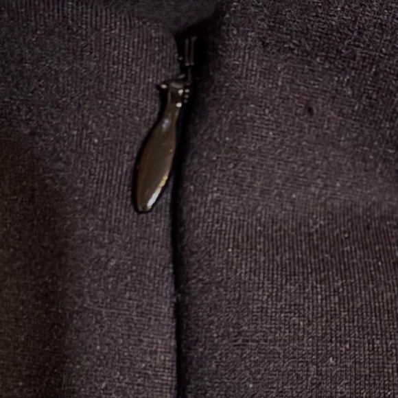 Black pants with front slits - Picture 6 of 7